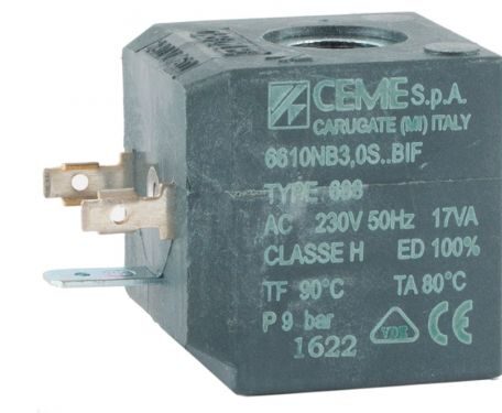 Котушка CEME B6 230 VAC до клапана CEME 6610